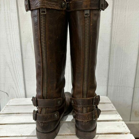 Frye Veronica Slouch Knee High Boots - Size 7 - Picture 4 of 11